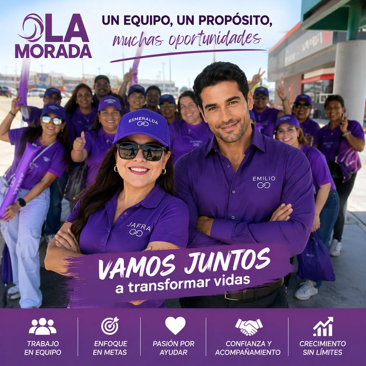 Esmeralda y Emilio al frente de un equipo de Consultores JAFRA