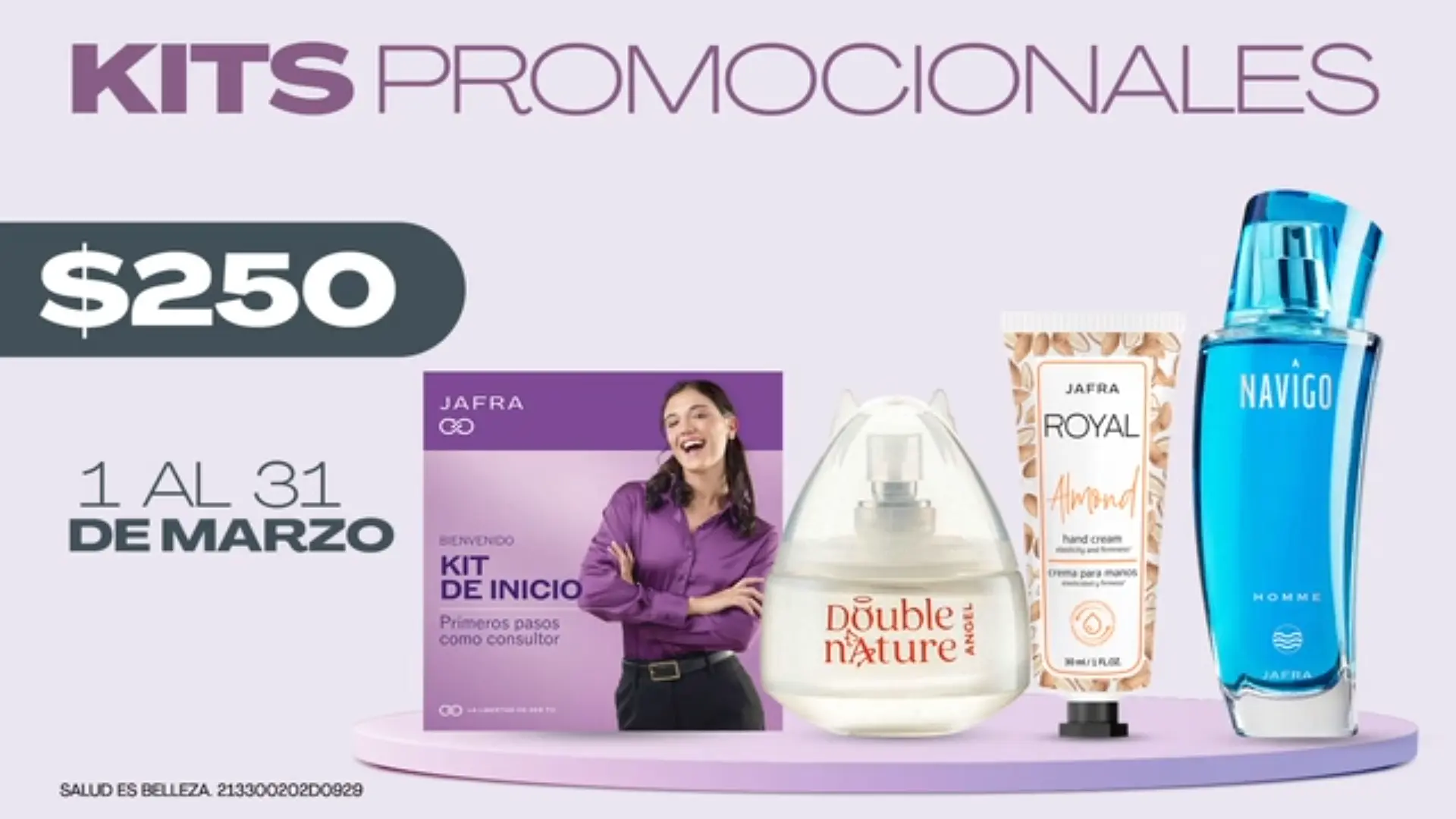 Kit JAFRA $250 - Requisitos distribuidor JAFRA México marzo 2026