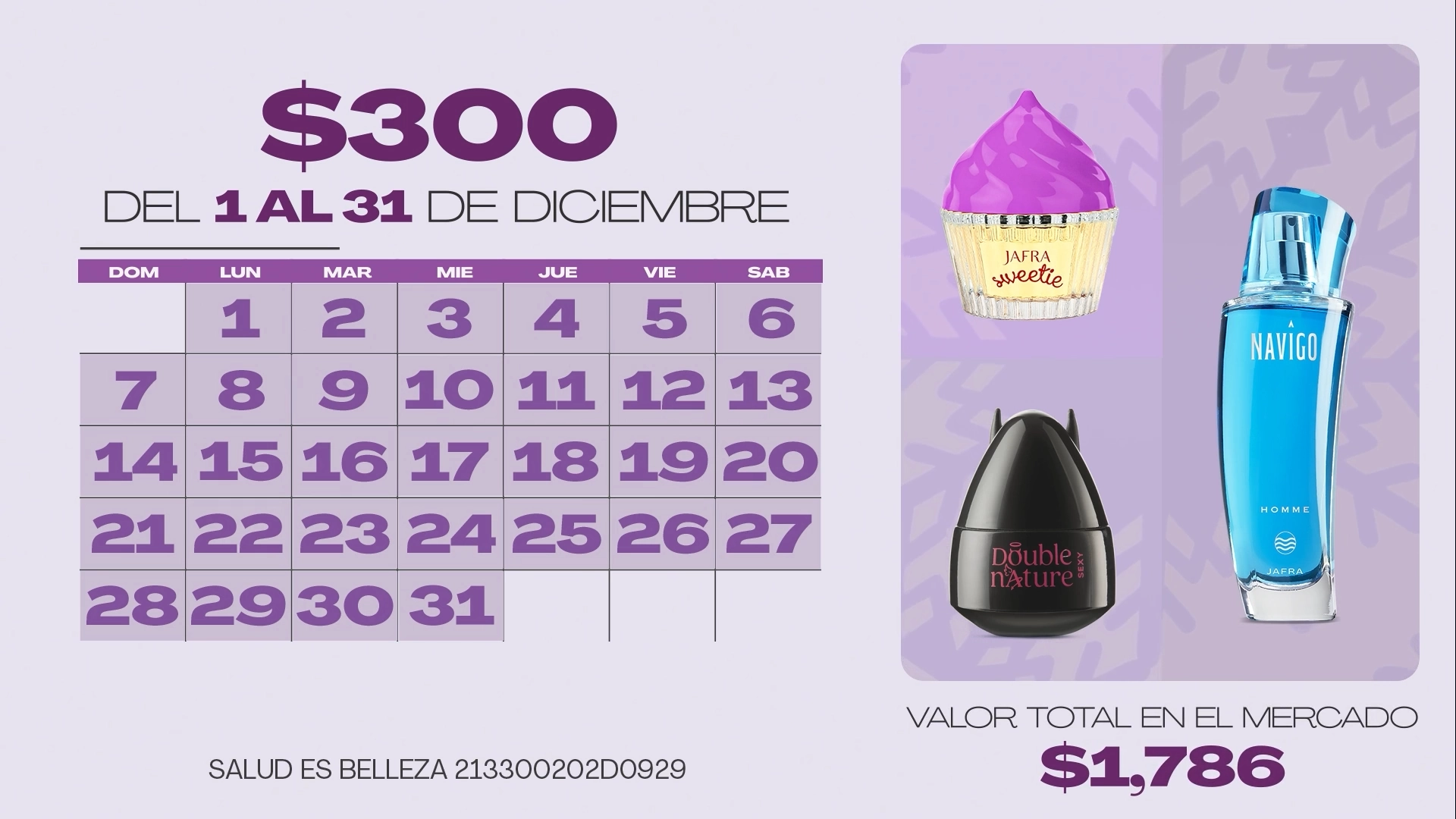 Kit JAFRA $300 - Emprender con JAFRA México diciembre 2025